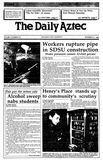 The Daily Aztec: Friday 11/21/1986