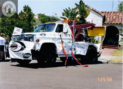 SexWyze truck for Pride parade, 1998