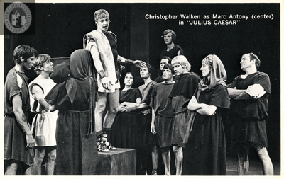 Christopher Walken in Julius Caesar, 1969