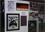 Lesbian and Gay Archives of San Diego display at Pride festival, 1990