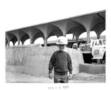 Inspection by Electrical Engineering, Aztec Center construction, 1968
