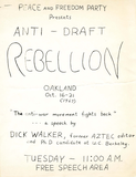Anti-draft rebellion, 1967