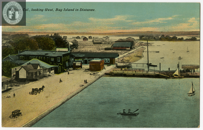 Balboa, California, looking west, 1910