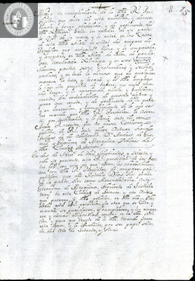 Urrutia de Vergara Papers, page 15, folder 11, volume 2, 1678
