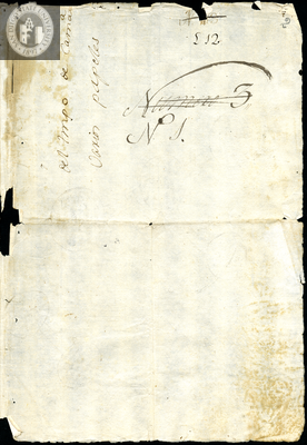 Urrutia de Vergara Papers, page 2, folder 10, volume 2