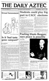 The Daily Aztec: Wednesday 04/10/1985