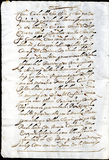 Urrutia de Vergara Papers, back of page 19, folder 12, volume 2, 1691