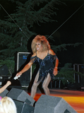 Tina Turner impersonator at Pride Festival, 2001