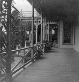 Veranda, Lakeside Hotel, 1890