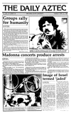 The Daily Aztec: Tuesday 04/23/1985