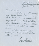 Letter from Phil A. Allred, 1943