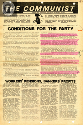 The Communist: 03/01/1977
