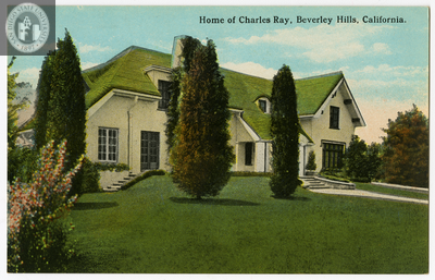 Home of Charles Ray, Beverly Hills, 1921