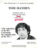 Hear Democratic U.S. Senatorial candidate Tom Hayden, 1976
