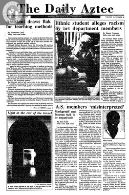 The Daily Aztec: Friday 11/30/1990