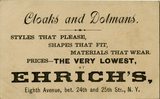 Ehrich's Cloaks and Dolmans