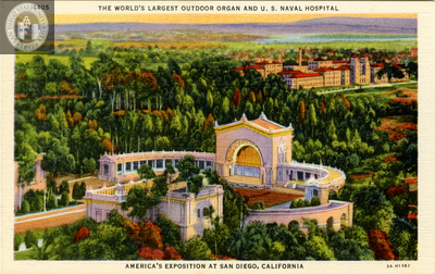 World largest outdoor organ, Exposition, 1933