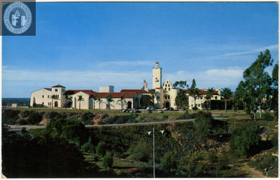 Core of buildings at San Diego State College