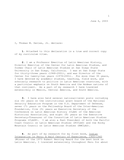 Affidavit for political asylum for a Peruvian, 2003