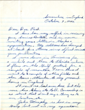 Letter from George E. Piburn, 1942