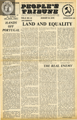 People's Tribune: 08/15/1975