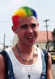 Josh Rapp at the Pride Festival, 1998