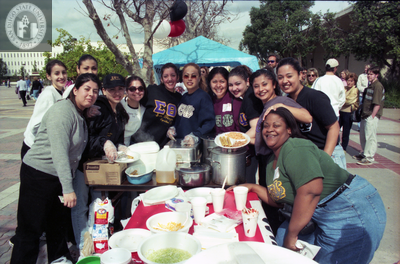 Portrait of food service workers, Open House, 1998