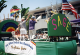 SAGE float at Pride parade, 1998