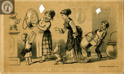 Scour Kettles with Sapolio