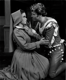 Mark Dempsey and Margaret Nash in Measure for Measure, 1964