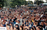 View from the Pride Festival main stage, 1999