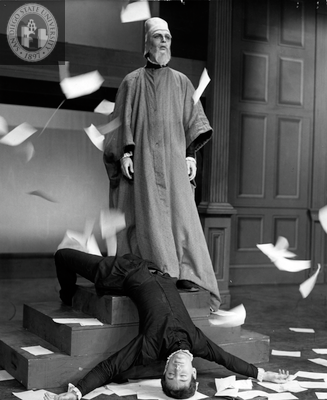 Joel Martin and Brian Ringland in Julius Caesar, 1960