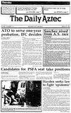 The Daily Aztec: Thursday 03/26/1987