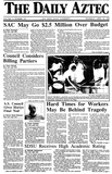 The Daily Aztec: Thursday 04/20/1989