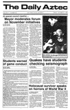 The Daily Aztec: Friday 10/09/1987