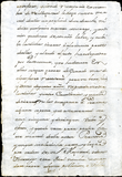 Urrutia de Vergara Papers, back of page 35, folder 5, volume 1, 1555