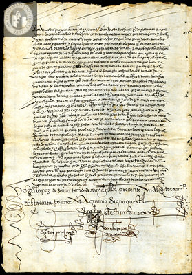 Urrutia de Vergara Papers, back of page 71, folder 8, volume 1