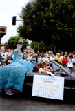 Miss Gay California-America 1991-92 car at Pride parade, 1991