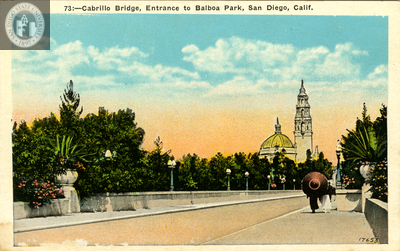 Cabrillo Bridge, Entrance to Balboa Park