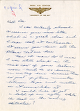 Letter from George W. Kimball, 1942