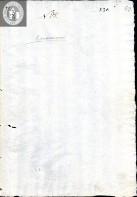 Urrutia de Vergara Papers, page 42, folder 7, volume 1, 1611