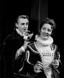 Joseph S. Lambie and Priscilla Morrill in Much Ado About Nothing, 1964
