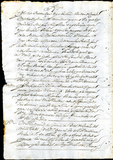Urrutia de Vergara Papers, back of page 70, folder 16, volume 2, 1693