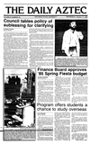 The Daily Aztec: Wednesday 10/17/1984