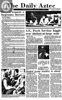 The Daily Aztec: Thursday 10/18/1990