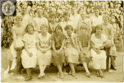 San Diego State Teachers' College group, 1926