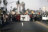 MEChA from San Diego City College in Los Angeles Antiwar March, 1971