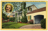 Residence of Alice Faye, Beverly Hills, 1940