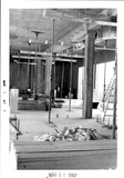 Aztec Center construction site, Center office, 1967