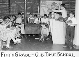 Fifth grade - old time school, 1935